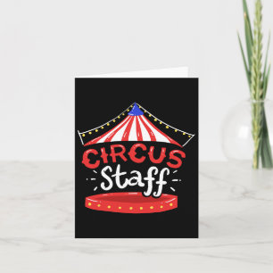Carte Cirque Personnel Enfants Anniversaire de enfant Th