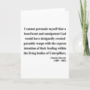 Invitations Faire Part Cartes Citation Charles Darwin Zazzle