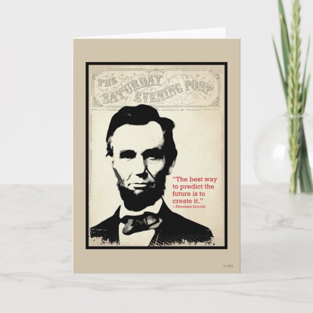 Carte Citation d'Abe Lincoln (Devant)