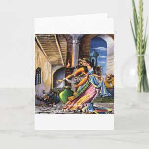 Carte Citation d'amour de Hafiz (Soleil & Terre)