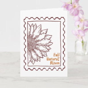 Carte Citation d'automne