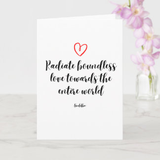 Carte Citation de bouddha inspirante