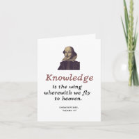 Citation de connaissances Shakespeare Mete Graduat