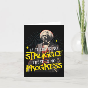 Carte Citation de Frederick Dougl abolitionniste Histoir