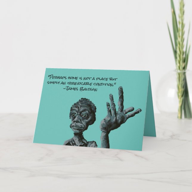 Carte citation de james baldwin (Devant)