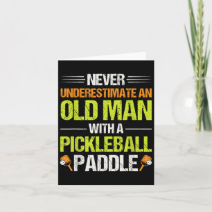 Carte Citation de joueur de pickleball amusant Picklebal