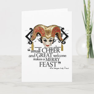 Carte Citation De La Fête Comédie Des Erreurs