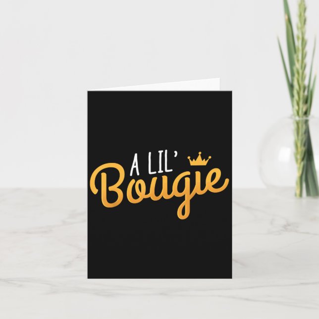 Carte Citation de l'Humour Lil Bougie (Devant)