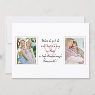 Carte Citation de Louisa May Alcott  Photo Fête des mère