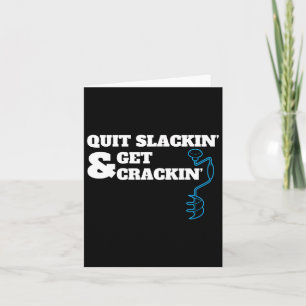 Carte Citation De Pêche Sur Glace Drôle Pour Les Pêcheur