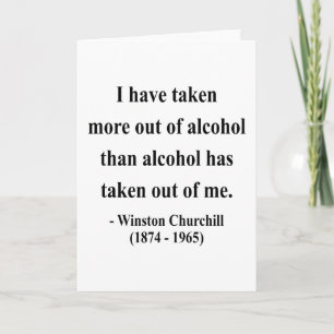 Carte Citation de Winston Churchill 12a