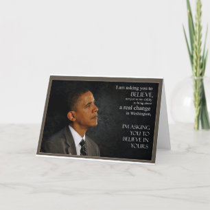 Carte Citation d'Obama