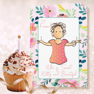 Carte Citation drôle 60e anniversaire Snarky  Lady Carto