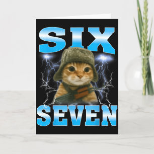 Carte Citation drôle 67 Chats Mal au ventre Survivant Mè