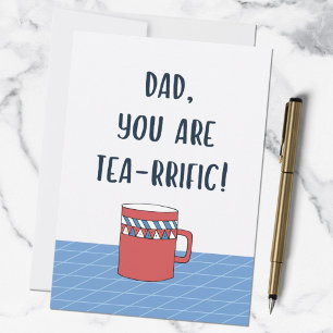 Carte Citation drôle pour la fête des pères Super Papa T