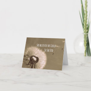 Carte Citation : Elle a cru qu'elle pourrait ainsi elle