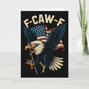 Carte Citation humoristique F-caw-f Ld Eagle 4 juillet M