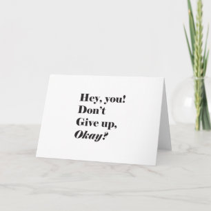 Carte Citation inspirante et encourageante