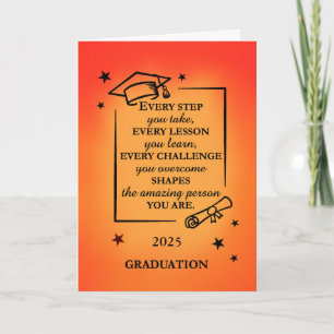 Carte Citation Inspirationnelle et Soleil Vibrant