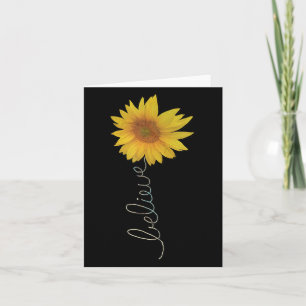 Carte Citation Motivationnelle Croit Flower Graphic Posi
