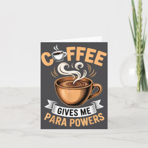Carte Citation Rétro Café Me Donne Des Paroles Drôles De