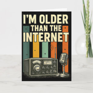 Carte Citation Rétro Drôle Humour Vintage Nostalgie Inte