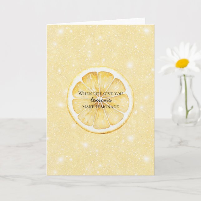 Carte Citation White Life Vous Donne Des Citations De Ci (Petite plante)