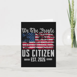 Carte Citoyenneté Décoration USA Nouvel Américain 2026