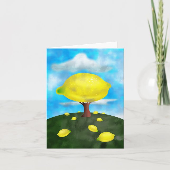 Carte Citronnier (Devant)