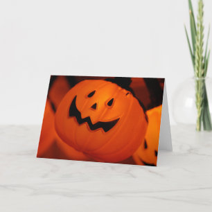 Carte Citrouille Halloween