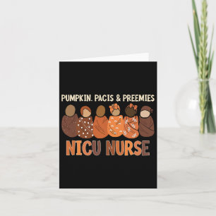 Carte Citrouille Pacis Et Prématurés Infirmière Nicu Aut