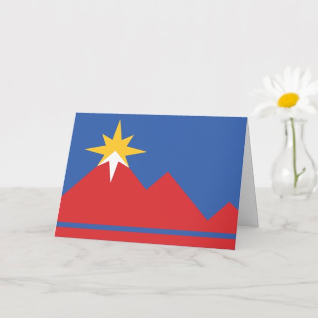 Carte City of Pocatello Note Cards (Petite plante)