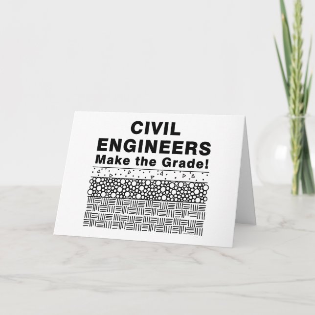 Carte Civil Engineers Make The Grade (Devant)
