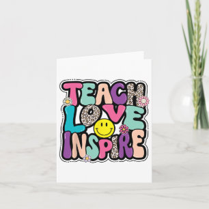 Carte Ck To School Enseigner L'Amour Inspirer Les Enseig