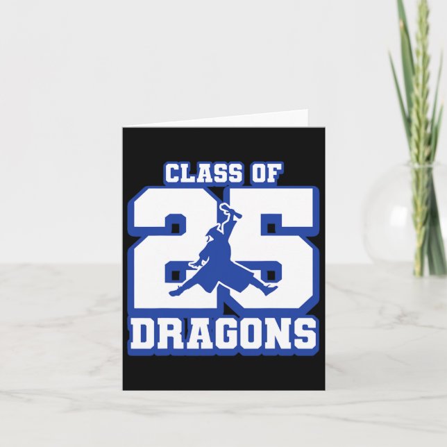 Carte Cl De 2025 Dragons Graduation B (Devant)