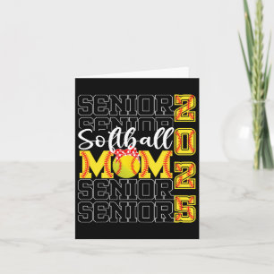 Carte Cl De 2025 Drôle Graduation Senior Mom 2025 Softll