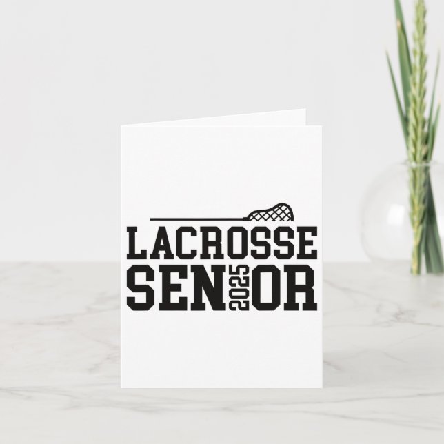 Carte Cl De 2025 Lacrosse Senior Night 2 (Devant)