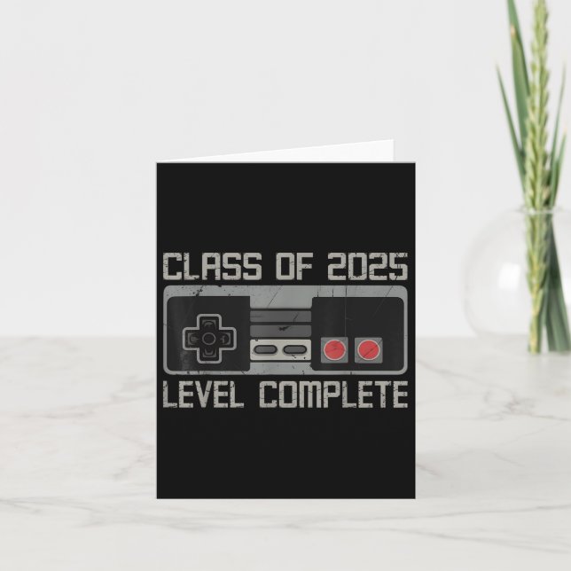 Carte Cl De 2025 Niveau Terminé Jeu De Diplôme Supérieur (Devant)