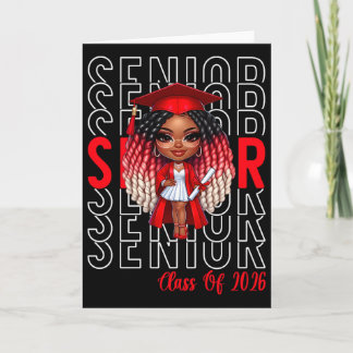 Carte Cl de 2026 Senior 2026 Femmes Noires Filles Remise