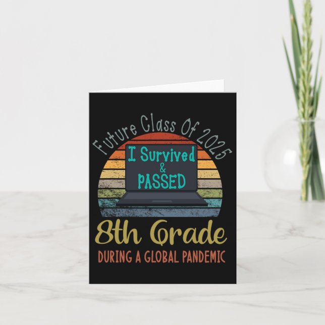Carte Cl Futur De 2025 I Survived 8e Graduation (Devant)