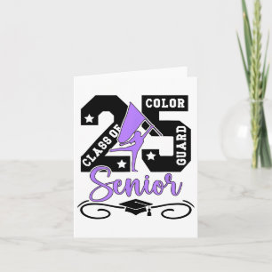Carte Cl Of 2025 Color Guard Senior 2025 Senior Color Gu