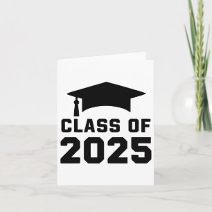 Carte Cl Of 2025 School Graduation