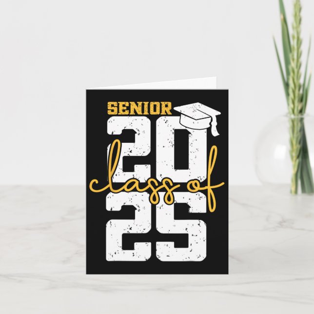 Carte Cl Of 2025 Senior 2025 Graduation 1 (Devant)