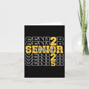 Carte Cl Of 2025 Senior 2025 Retourner À L'École 2025 Gr