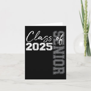 Carte Cl Of 2025 Senior 25 High School Graduation Party