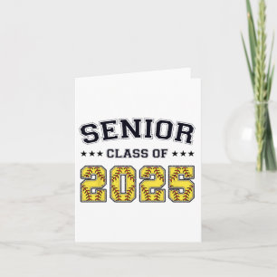 Carte Cl Of 2025 Softll Senior Graduate Women