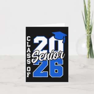 Carte Cl Of 2026 Senior 2026 Retour À L'École 2025 Gradu