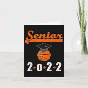 Carte Cl Senior De 2022 Graduation Basketball