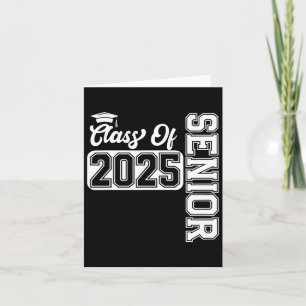 Carte Cl Senior De 2025 Graduation 2025 Retour À L'École