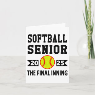 Carte Cl Senior De 2025 Softll Senior Night Graduation P
